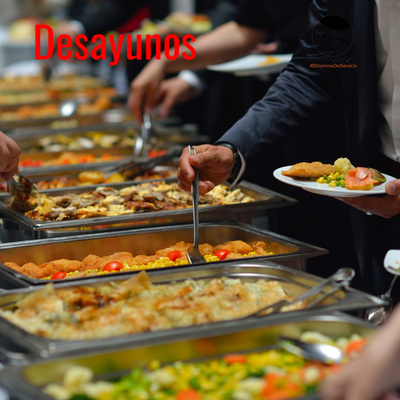 Buffet para desayuno, Brunch para eventos